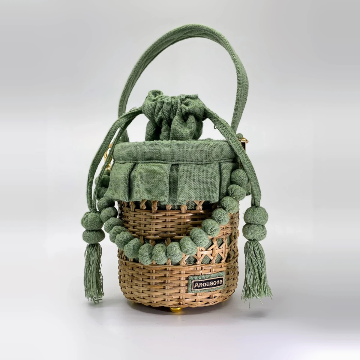 Woven Rattan Handbag "March"